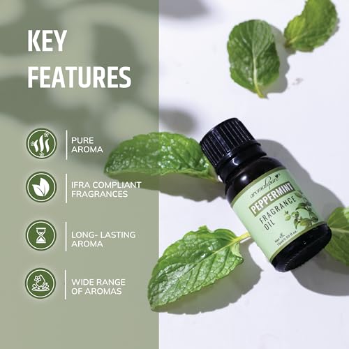 Aromahpure Fragrance Oil |30 ml|Pack of 2|Lavender, Peppermint Aroma Oil for Home Fragrance|Best for Aromatherapy|Helps in concentration & meditation|Used in Diffusers, Candles, Air Fresheners, Soaps. - Image 5
