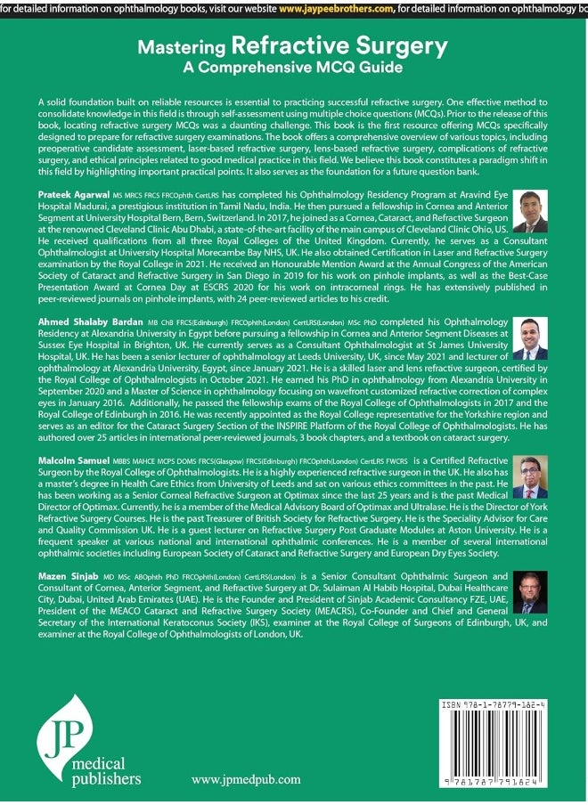 null - Mastering Refractive Surgery: A Comprehensive MCQ Guide - Image 1