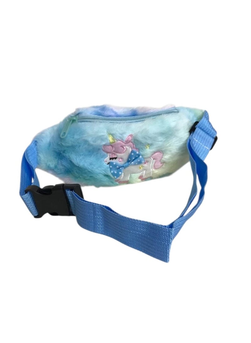 Kids Small Size Faux Fur Bag – Lightweight Cute Shoulder Bag - Image 4