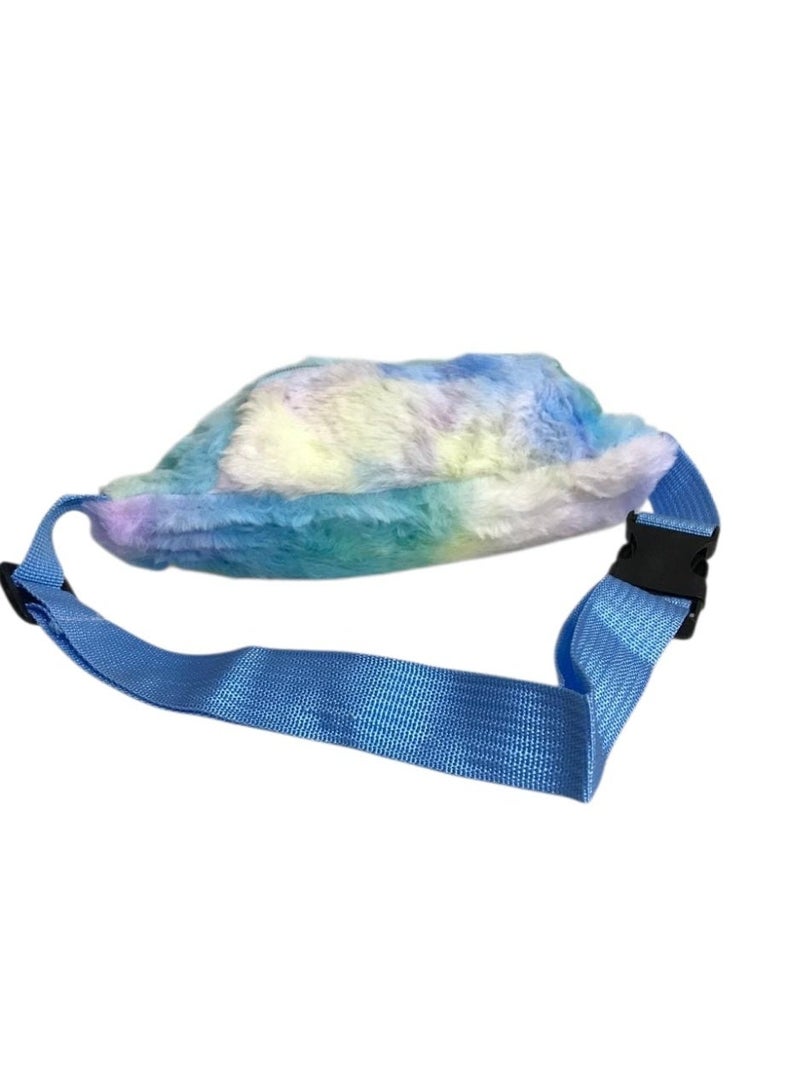 Kids Small Size Faux Fur Bag – Lightweight Cute Shoulder Bag - Image 3