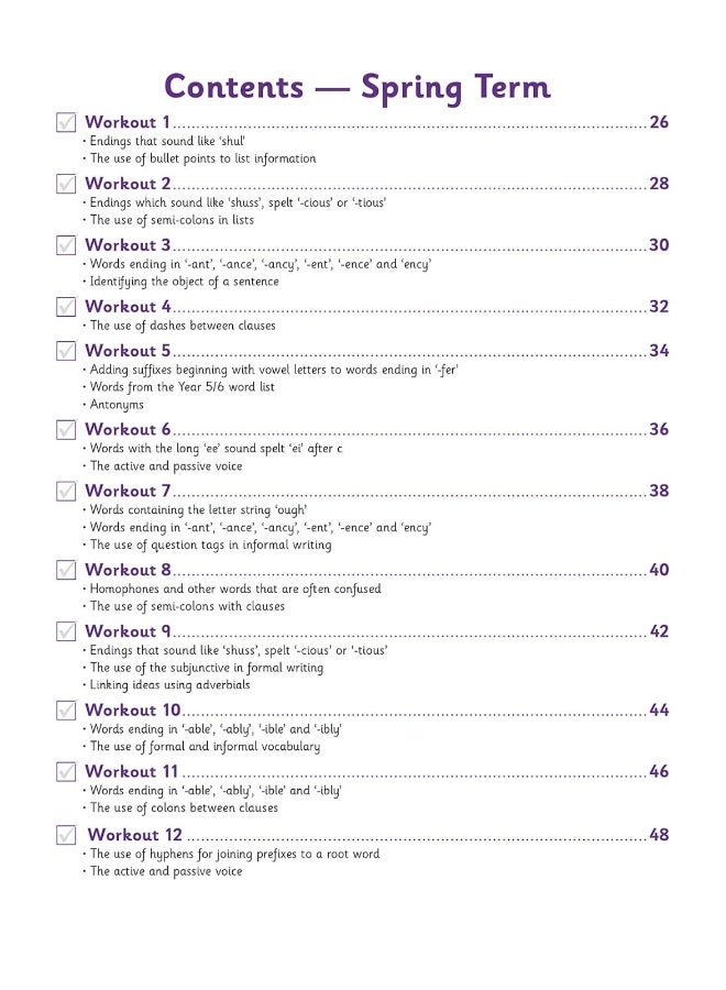 تمارين اللغة الإنجليزية لمدة 10 دقائق أسبوعيًا - السنة 6 - Image 4