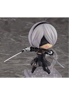 General Nier: Automata Yorha No. 2 Type B Anime Action Character Toys Anime Fan Model Statues Anime Somorabilia/Collectibles/Crafts Decoration Toys Gifts/10 cm  - Image 5