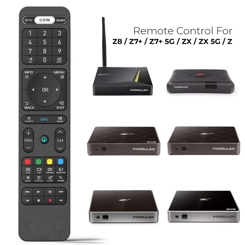 Formuler Original Remote Control - for Z8, Z7+, Z7+ 5G, ZX, ZX 5G, Z Prime FOR0095 - Image 2