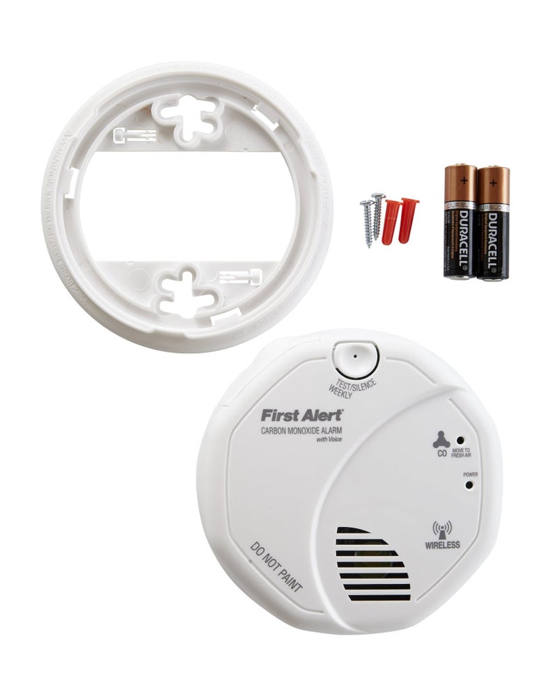 First Alert BRK CO511 Carbon Monoxide (CO) Detector Wireless Interconnected with Voice and Location - Image 4