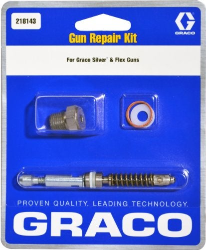 GRACO مجموعة إصلاح مسدس غراكو 235474 لرش الطلاء بدون هواء سيلفر بلس وفليكس - Image 2