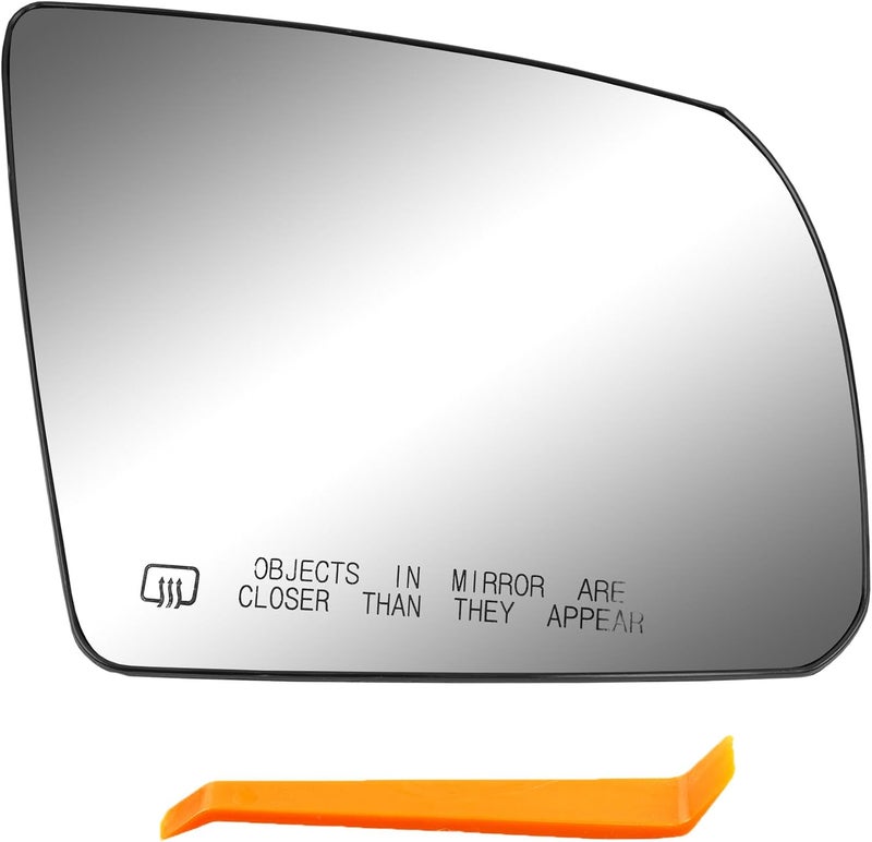 Misakomo Heated Mirror, Compatible with 08-17 Toyota Sequoia 07-20 Tundra, Replace 87906-0C020 Right Passenger Side View Heating Mirrors Glass - Image 1