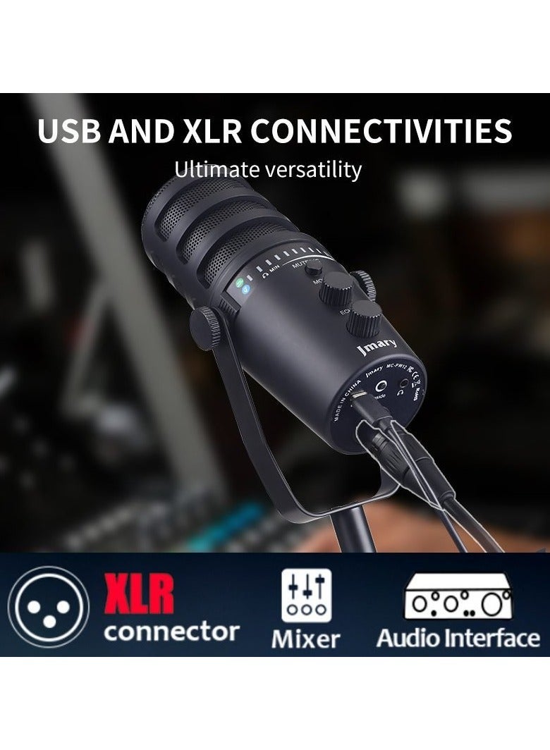 JMARY MC-PW12 USB 360° Rotating Desktop Microphone - Image 5