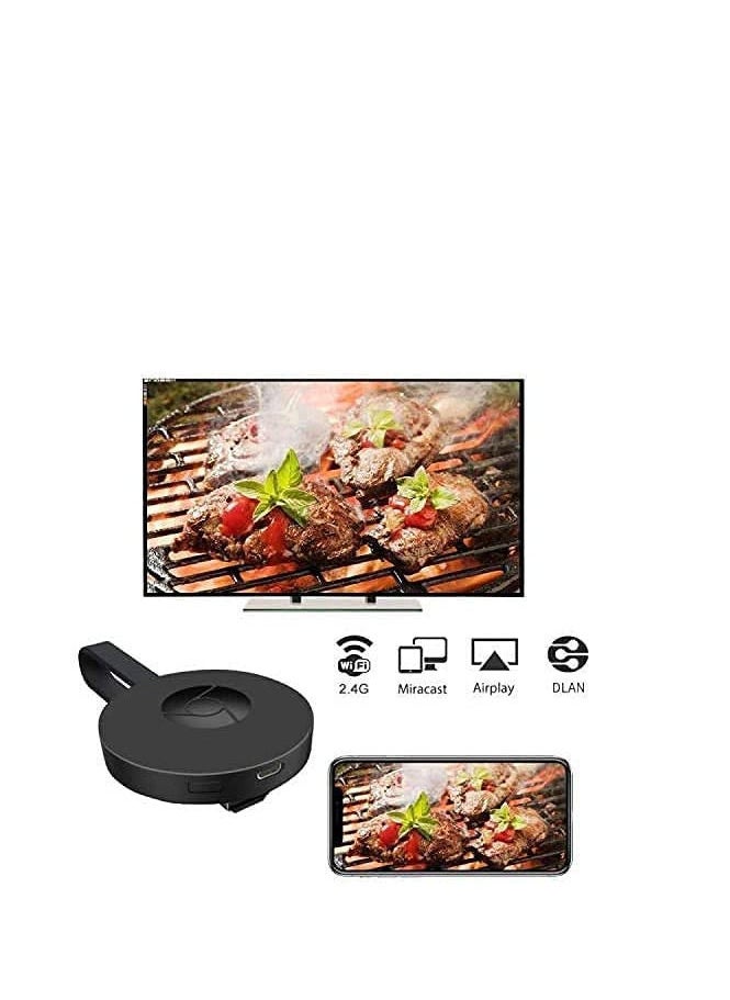 RDN - Wireless HDMI Streaming Stick Display Mini Dongle Adapter, 4K Ultra HD WiFi Streaming Video Receiver for Chrome/Android/iOS/PC/TV/Monitor/Projector Devices, Supports Miracast Airplay DLNA - Image 1