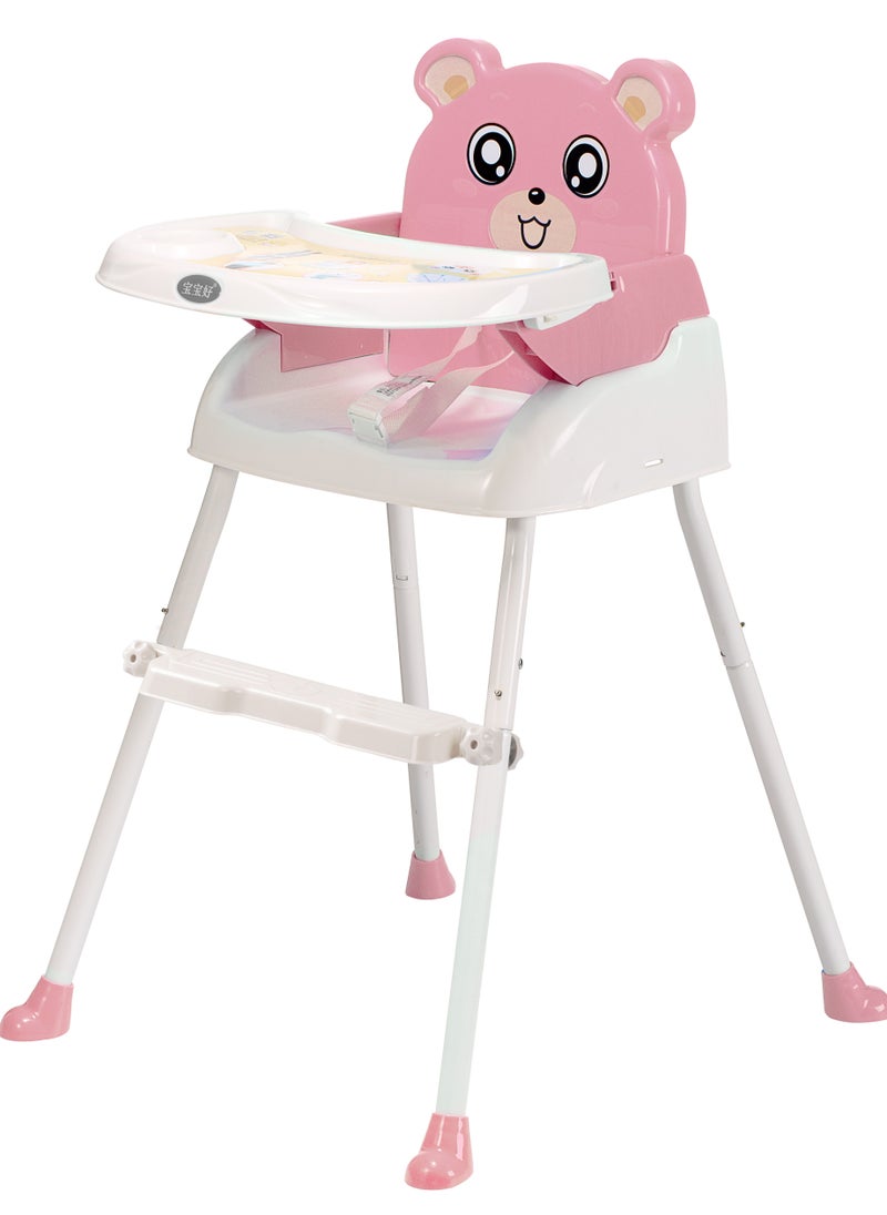 baobaohao 3-in-1 Convertible Stroller: Short Chair Option, Food Grade PP, Removable Tray, Air Travel Friendly with Adjustable Footrest  - Image 2