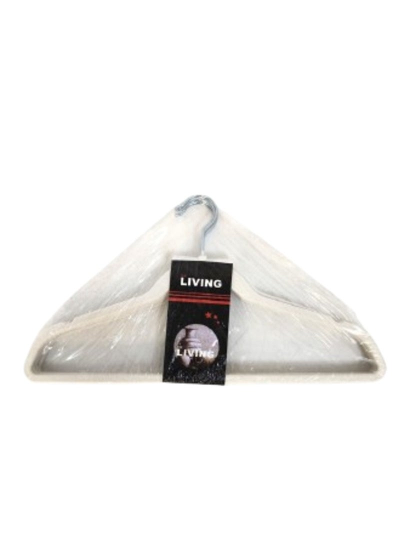 Living Set of Elegant Velvet Hangers for Organizing Clothes_12 pieces - Image 5