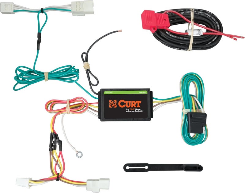 CURT 56259 Vehicle-Side Custom 4-Pin Trailer Wiring Harness for Select Subaru WRX - Image 1