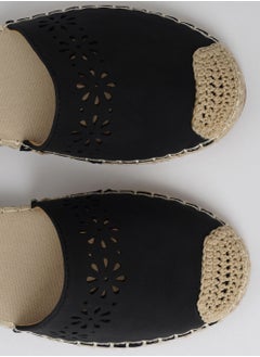 Jove JOVE Women's Casual Espadrilles BLACK  - Image 4