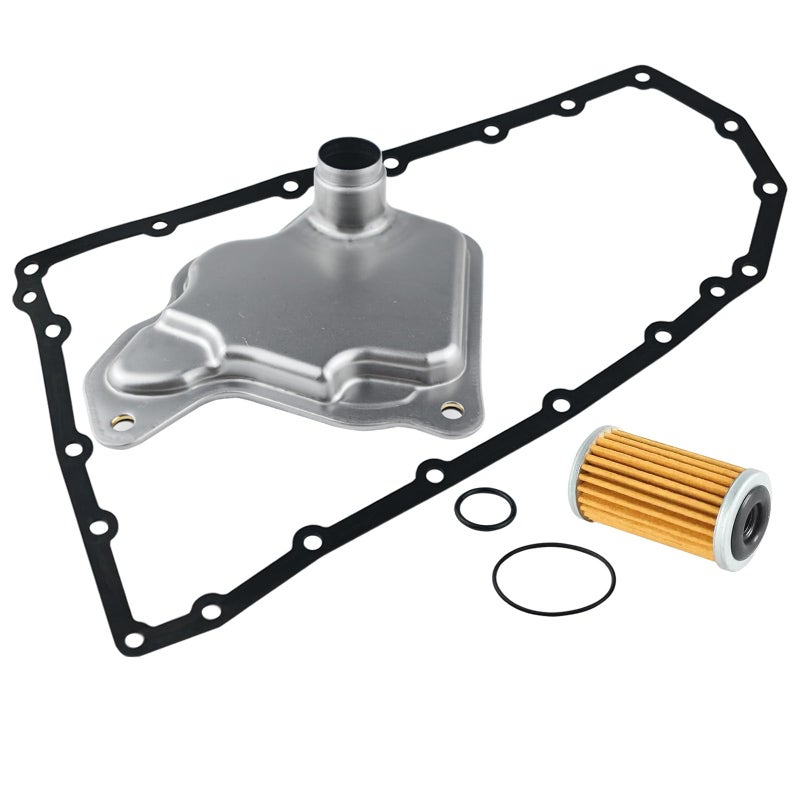 MEMOEO RE0F10D CVT Transmission Filter Oil Pan Gasket Kit 31728-28X0A Compatible with Nissan Altima NV200 Rogue Qashqai QX50 2.0L 2.5L - Image 1