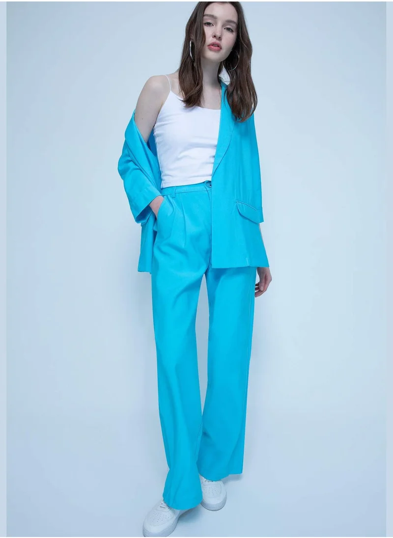 ديفاكتو Relaxed Fit Basic Trousers