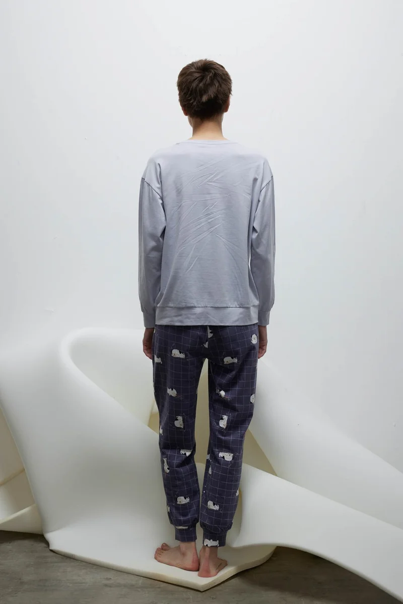 Hays Women's Cotton Long Sleeve Pajama Set