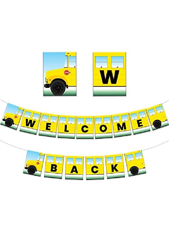 KATCHON Big 10 Feet Welcome Back Banner No Diy Required | Welcome Back ...