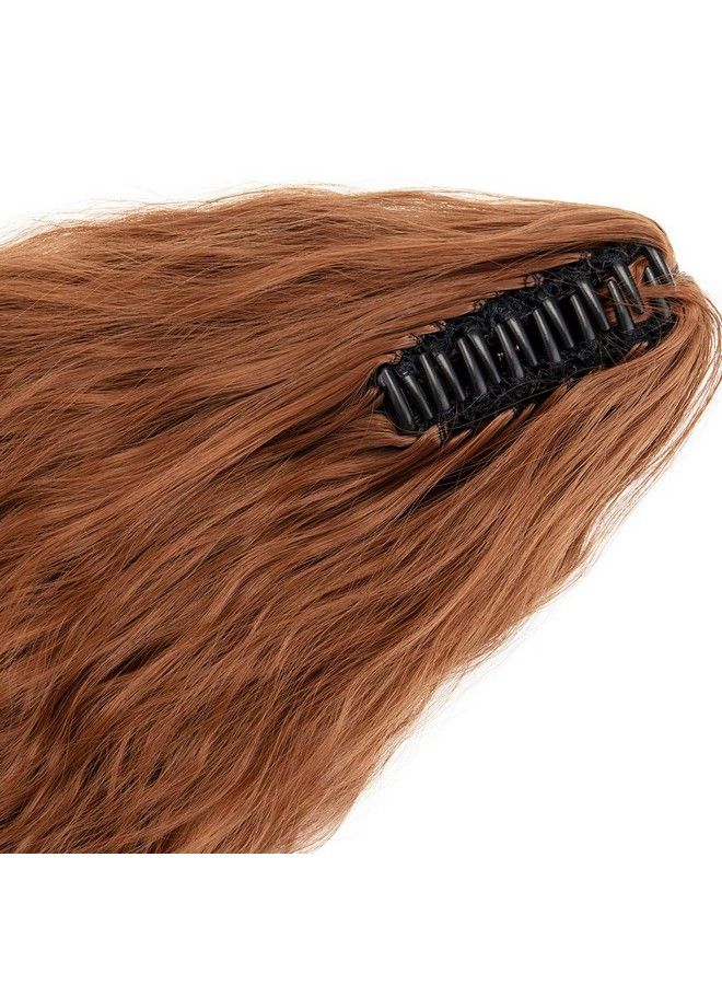 FUT Womens Claw Ponytail Clip In Hair Extensions 21 Inches Long Corn Hairpiece - Image 5