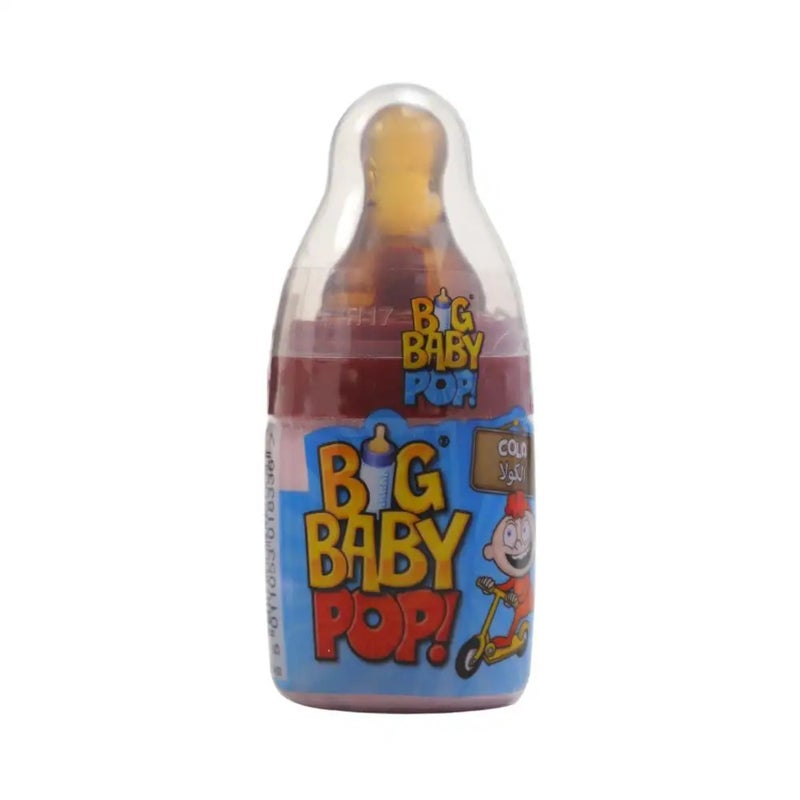 Bazooka Blackcurrent flavour Big Baby Pop Candy- 32 gm