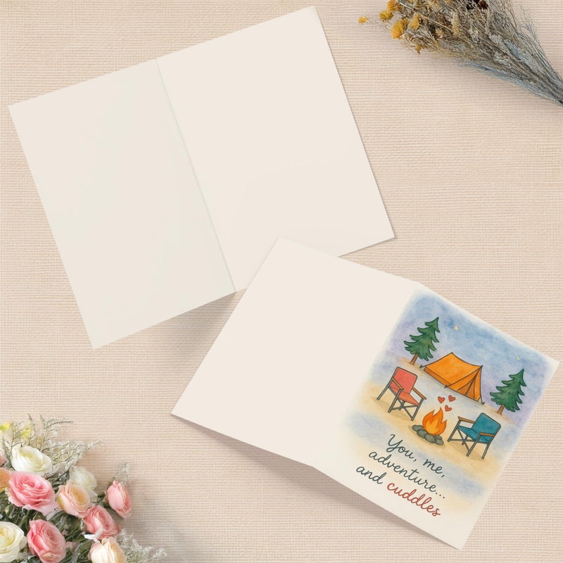 Cheerin Romantic Love Card with Envelope - Anniversary Card for Him and Her - Sweetest Day Cards for Husband, Wife, Girlfriend, Boyfriend and Fiance - Happy Birthday Gift 5x7 Inch - Image 5