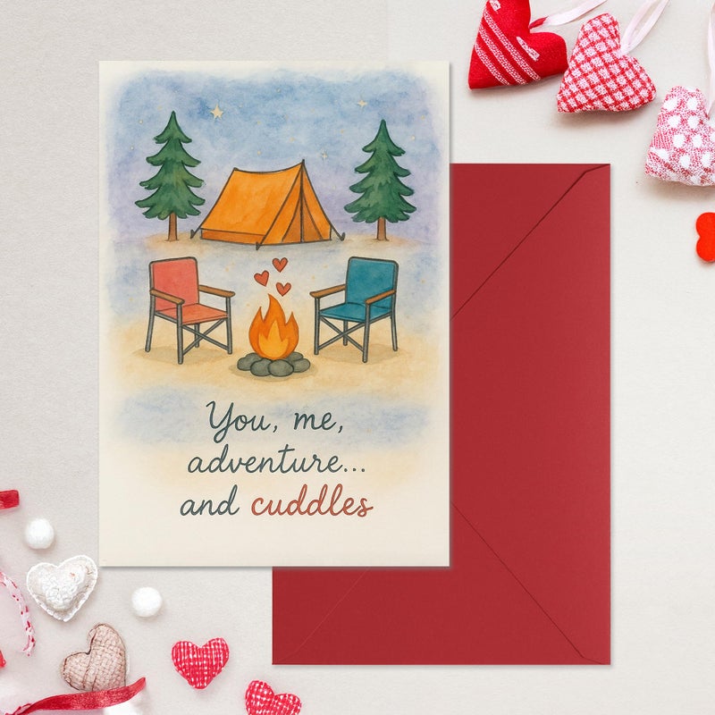 Cheerin Romantic Love Card with Envelope - Anniversary Card for Him and Her - Sweetest Day Cards for Husband, Wife, Girlfriend, Boyfriend and Fiance - Happy Birthday Gift 5x7 Inch - Image 4