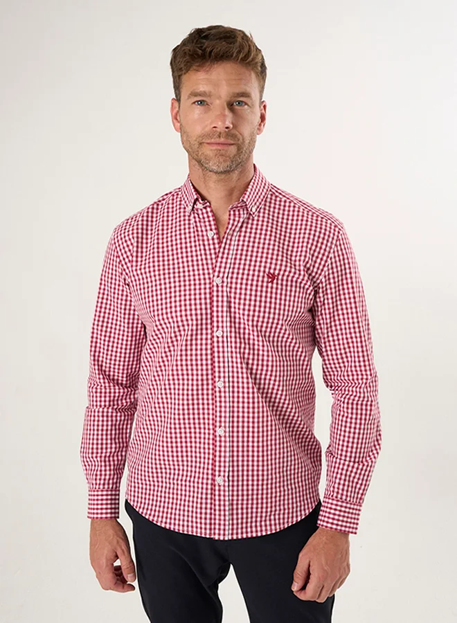 FELIX HARDY Plaid Long Sleeve Shirt