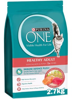 Purina ONE Purina One® Healthy Adult with Salmon & Tuna (1+ Years) 2.7KG  - Image 4