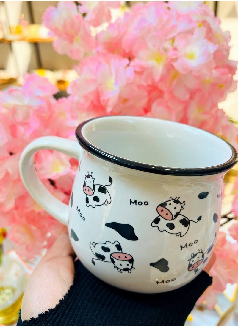 Generic - A cow mug  Distinctive and new shape 1pcs Multicolore - Image 1