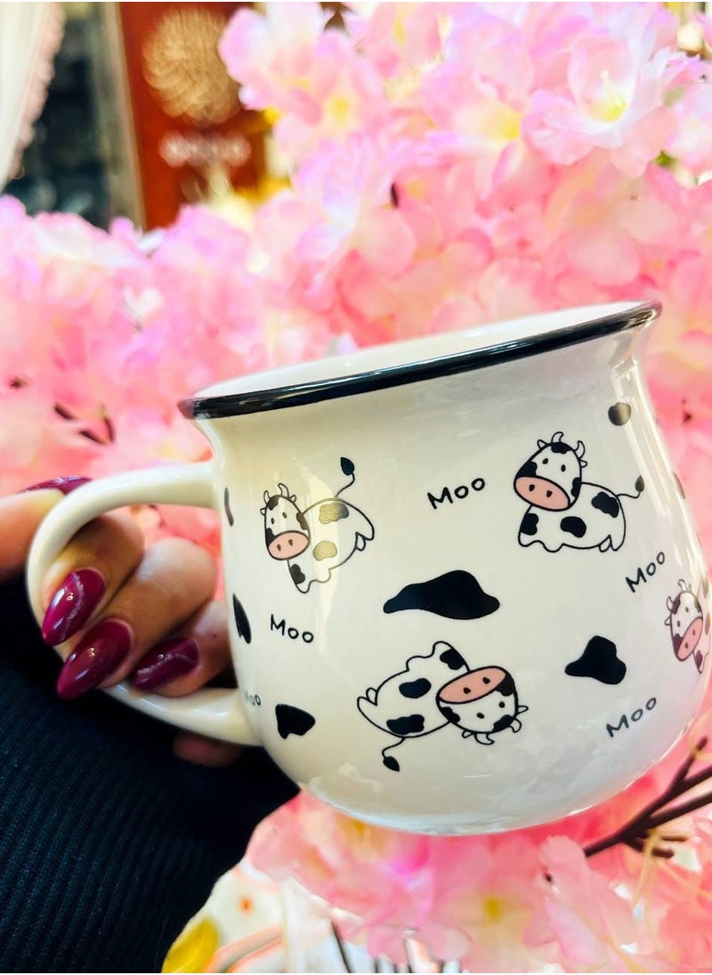 Generic - A cow mug  Distinctive and new shape 1pcs Multicolore - Image 1