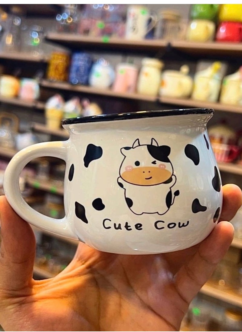 Generic - A cow mug  Distinctive and new shape 1pcs Multicolore - Image 1