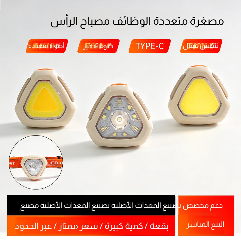 Rechargeable LED Headlamp with Long Battery Life for Sports - Image 1