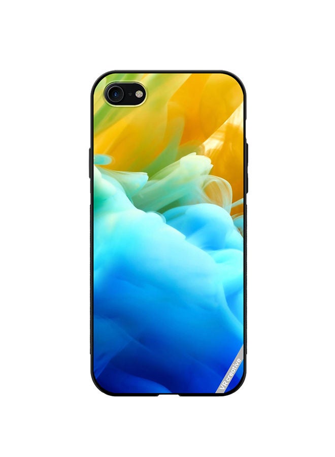 VR CREATIVE Protective Case Cover For Apple iPhone SE (2022) Colors Of Layers Design Multicolour - Image 1