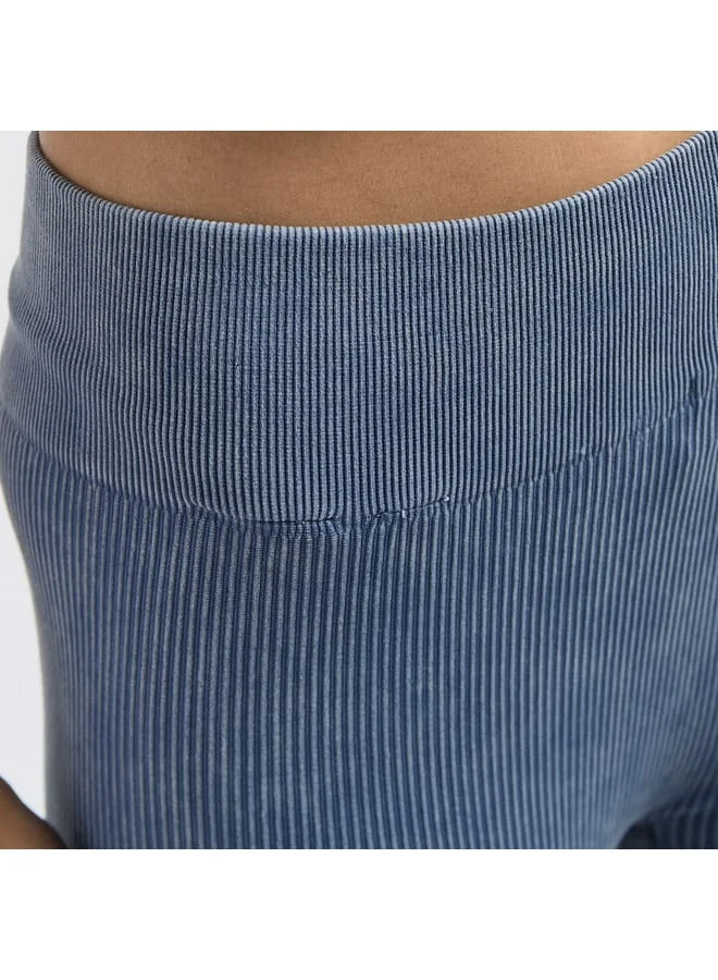 Splash FAV Ribbed Leggings with Elasticated Waistband