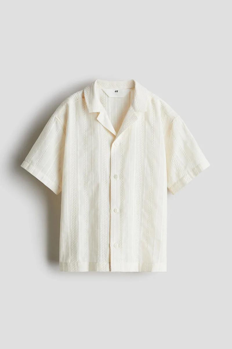 H&M Textured resort shirt