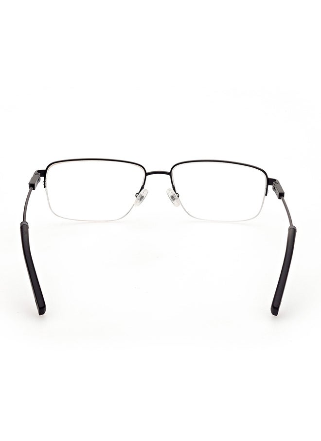 Timberland - Men's Rectangular Eyeglass Frame - TB173500257 - Lens Size: 57 Mm - Image 1
