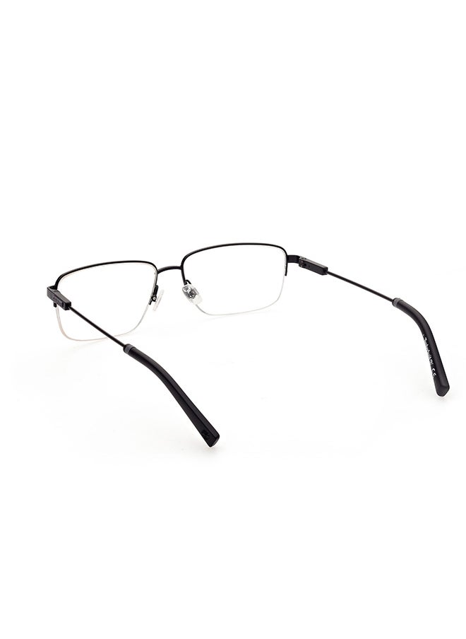 Timberland - Men's Rectangular Eyeglass Frame - TB173500257 - Lens Size: 57 Mm - Image 1