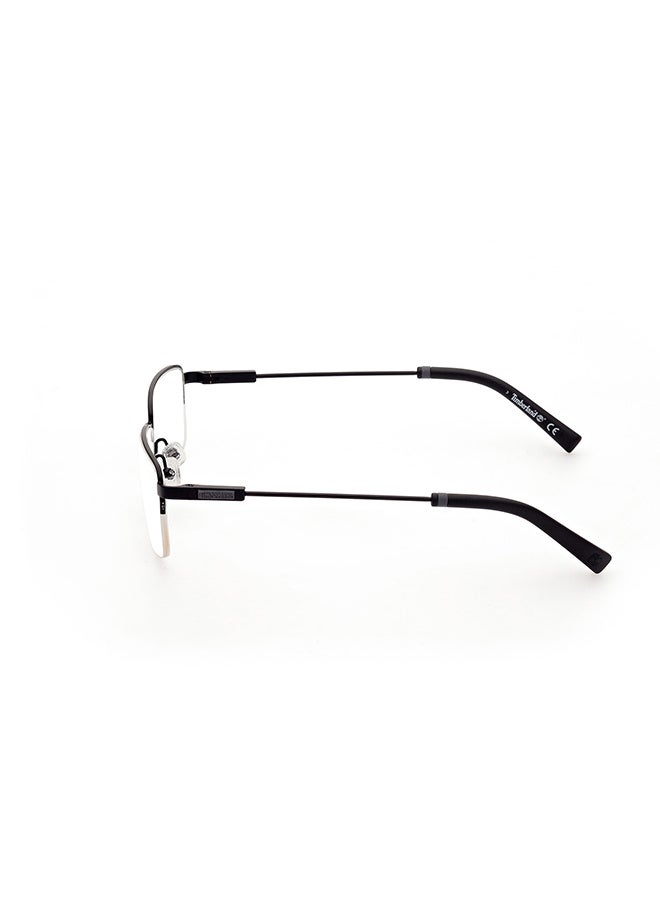 Timberland - Men's Rectangular Eyeglass Frame - TB173500257 - Lens Size: 57 Mm - Image 1