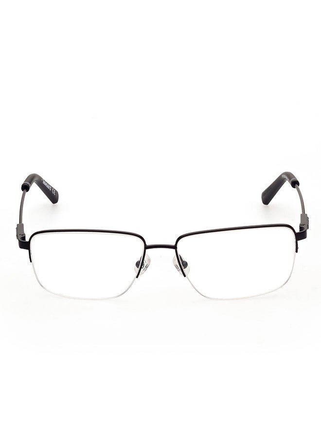 Timberland - Men's Rectangular Eyeglass Frame - TB173500257 - Lens Size: 57 Mm - Image 1