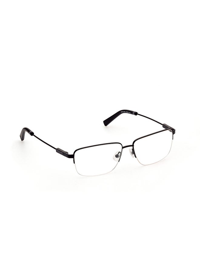 Timberland - Men's Rectangular Eyeglass Frame - TB173500257 - Lens Size: 57 Mm - Image 1