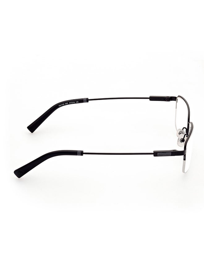 Timberland - Men's Rectangular Eyeglass Frame - TB173500257 - Lens Size: 57 Mm - Image 1