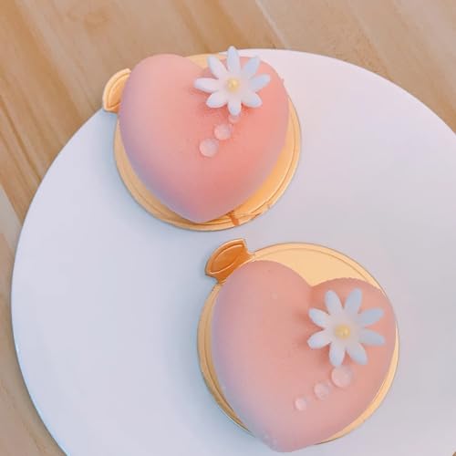 UOUYOO 6 Holes Heart Shaped Silicone Mold For Chocolate Cake Jelly Pudding Valentine's Day - Image 5