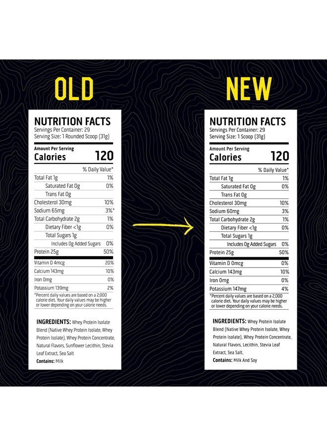 Ascent مسحوق بروتين مصل اللبن 100% - بروتين مصل اللبن المعزول بعد التمرين، خالٍ من النكهات والمحليات الصناعية، خالٍ من الصويا والغلوتين، 5.5 جم من الأحماض الأمينية المتفرعة السلسلة، 2.6 جم من الليوسين، أحماض أمينية أساسية، فانيليا 2 رطل - Image 4