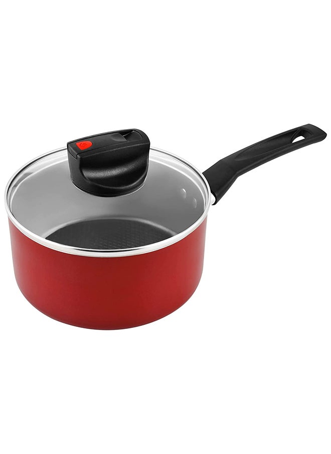 Prestige Prestige Safecook With Nonstick Saucepan, Red, 20 cm, Aluminum  - Image 1