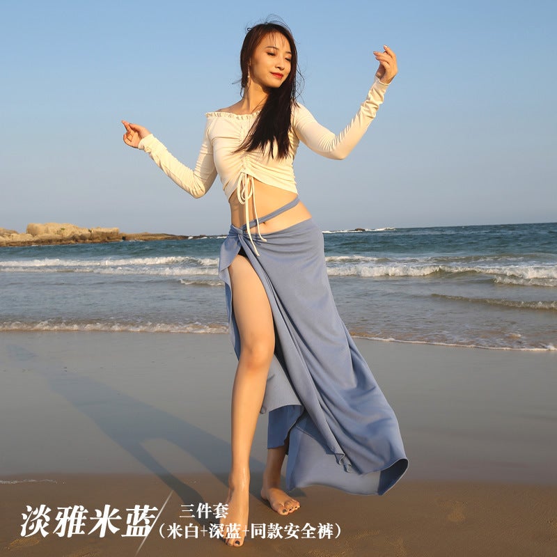 Dancer Belly Dance Oriental Dance Suit Belly Dance Clothing Belly Dance Clothing New S252 Q3106 - Image 1