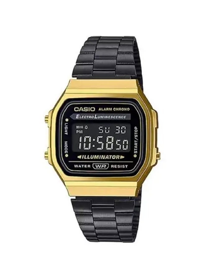 Casio - Men’s Vintage Digital Watch A168WEGB-1