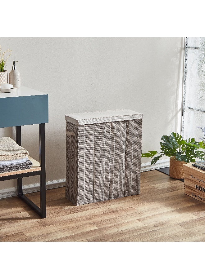 Home Box Ebase Collapsible Laundry Hamper With Lid 52 x 65 x 22 cm - Image 1