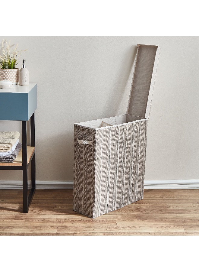 Home Box Ebase Collapsible Laundry Hamper With Lid 52 x 65 x 22 cm - Image 3