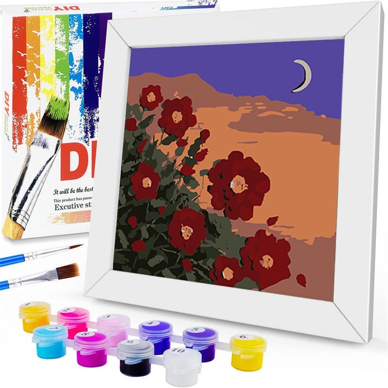 Oil Painting Diy Hand-Painted Decorative Painting Custom Paint By Number Digital Oil Painting - Image 4