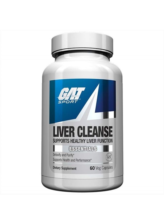 GAT SPORT Essentials Liver Cleanse Multivitamin, 60 Count - Image 1