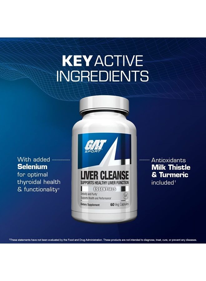 GAT SPORT Essentials Liver Cleanse Multivitamin, 60 Count - Image 4