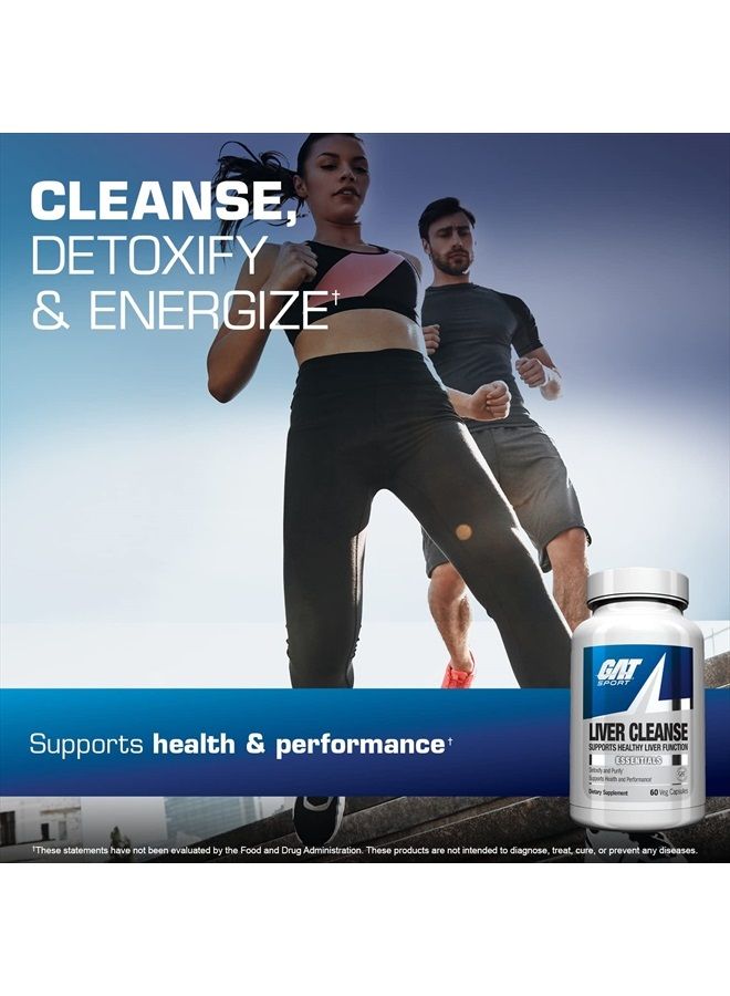 GAT SPORT Essentials Liver Cleanse Multivitamin, 60 Count - Image 2